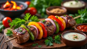 découvrez tout ce qu'il faut savoir sur le kebab, cette délicieuse spécialité culinaire. apprenez à calculer les kilocalories de vos plats préférés et explorez les secrets de sa préparation. un guide complet pour les amateurs de kebabs et ceux soucieux de leur alimentation.